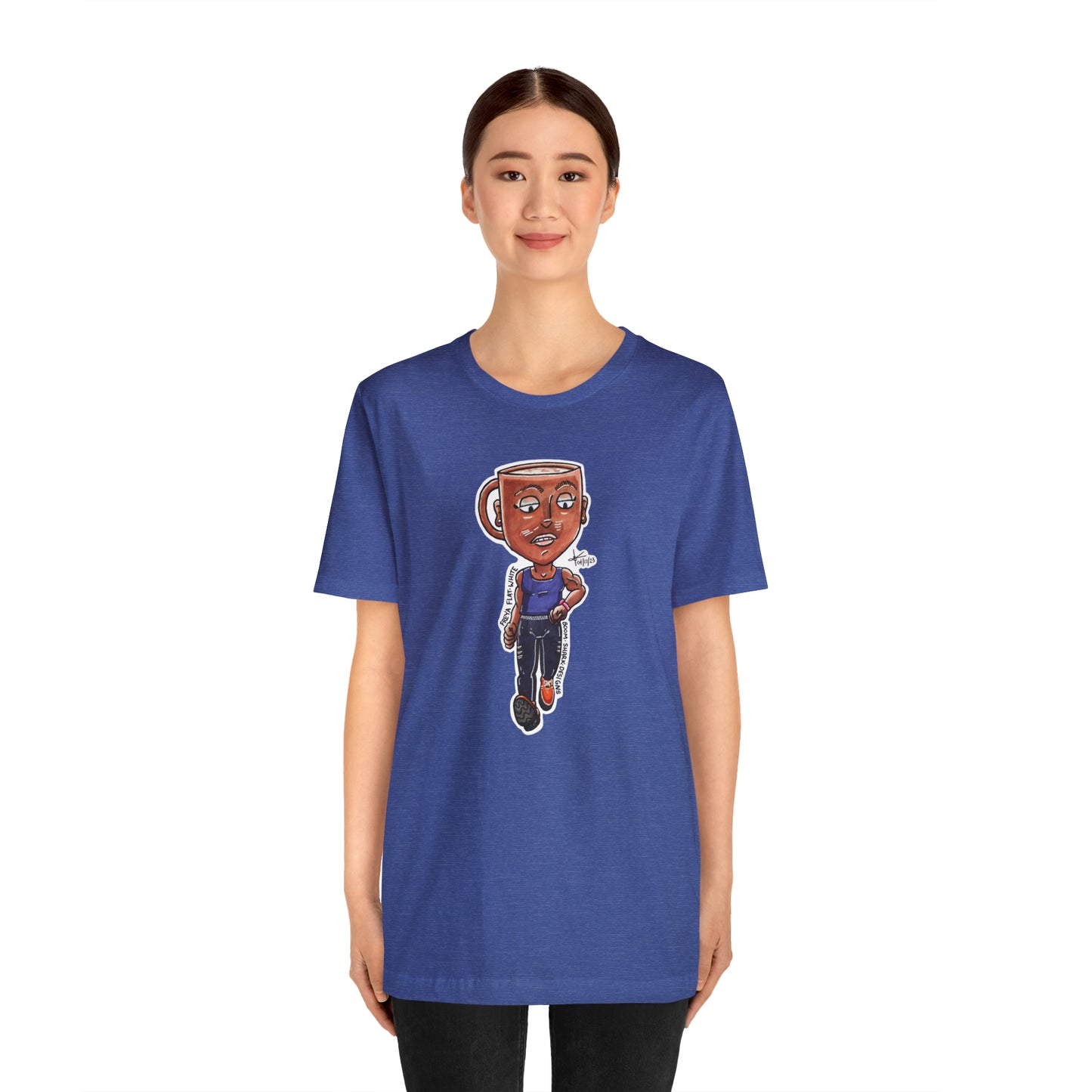 Brew Boos — Freya Flat White Tee
