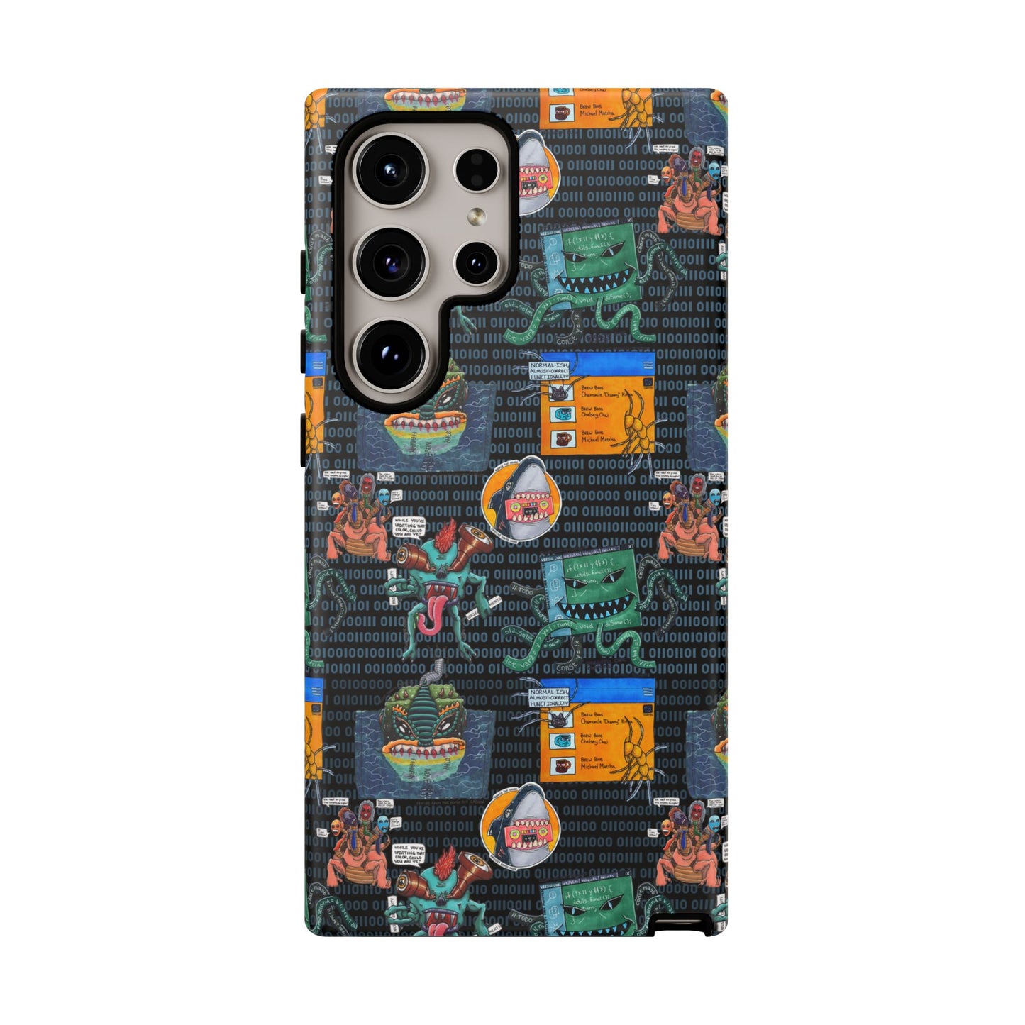 Monster in my Project Complete Series One Tough Case For Pixel, iPhone, and Samsung!