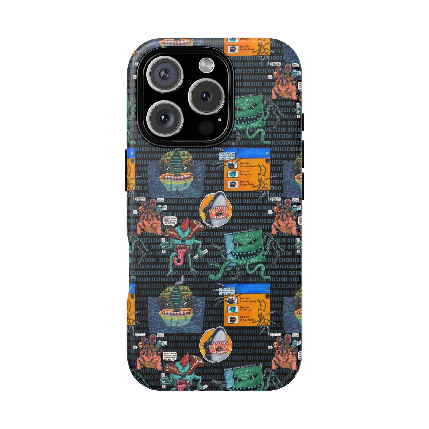 Monster in my Project Complete Series One Tough Case For Pixel, iPhone, and Samsung!