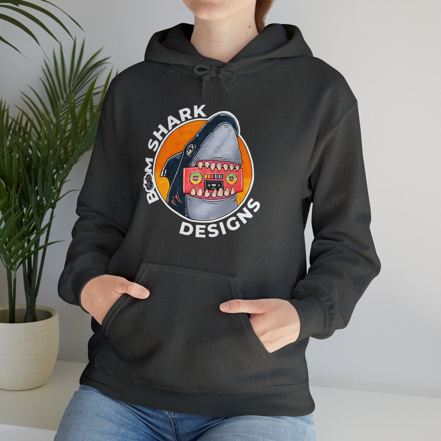 Boomer The Shark Hooded Sweatshirt