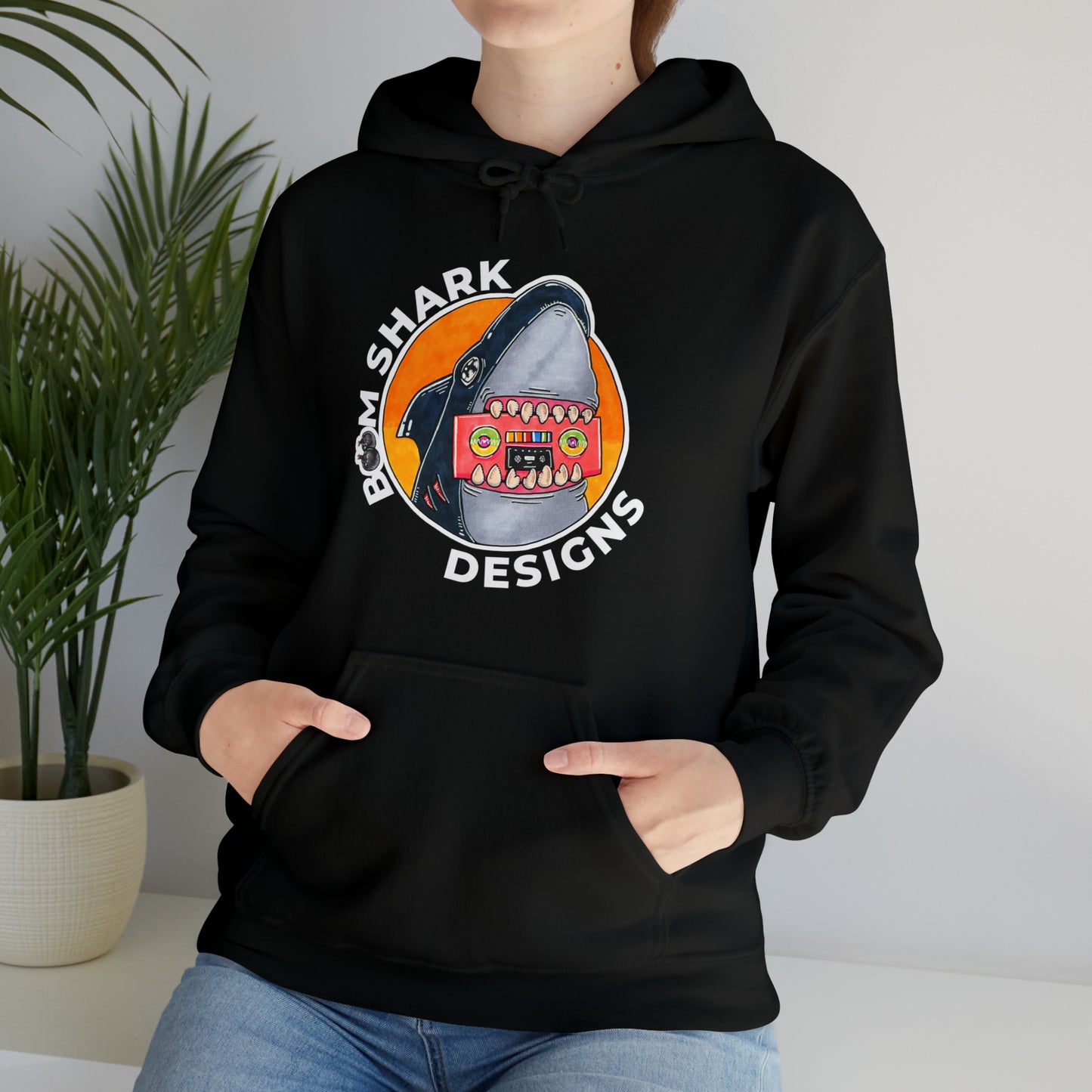 Boomer The Shark Hooded Sweatshirt
