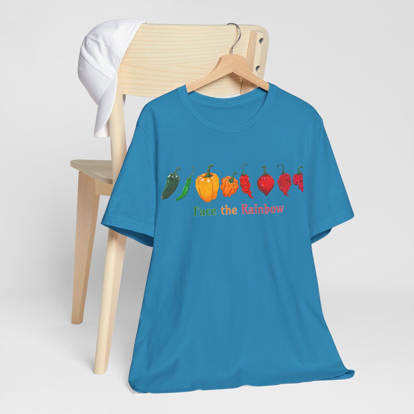 Face the Rainbow Hot Pepper T-Shirt