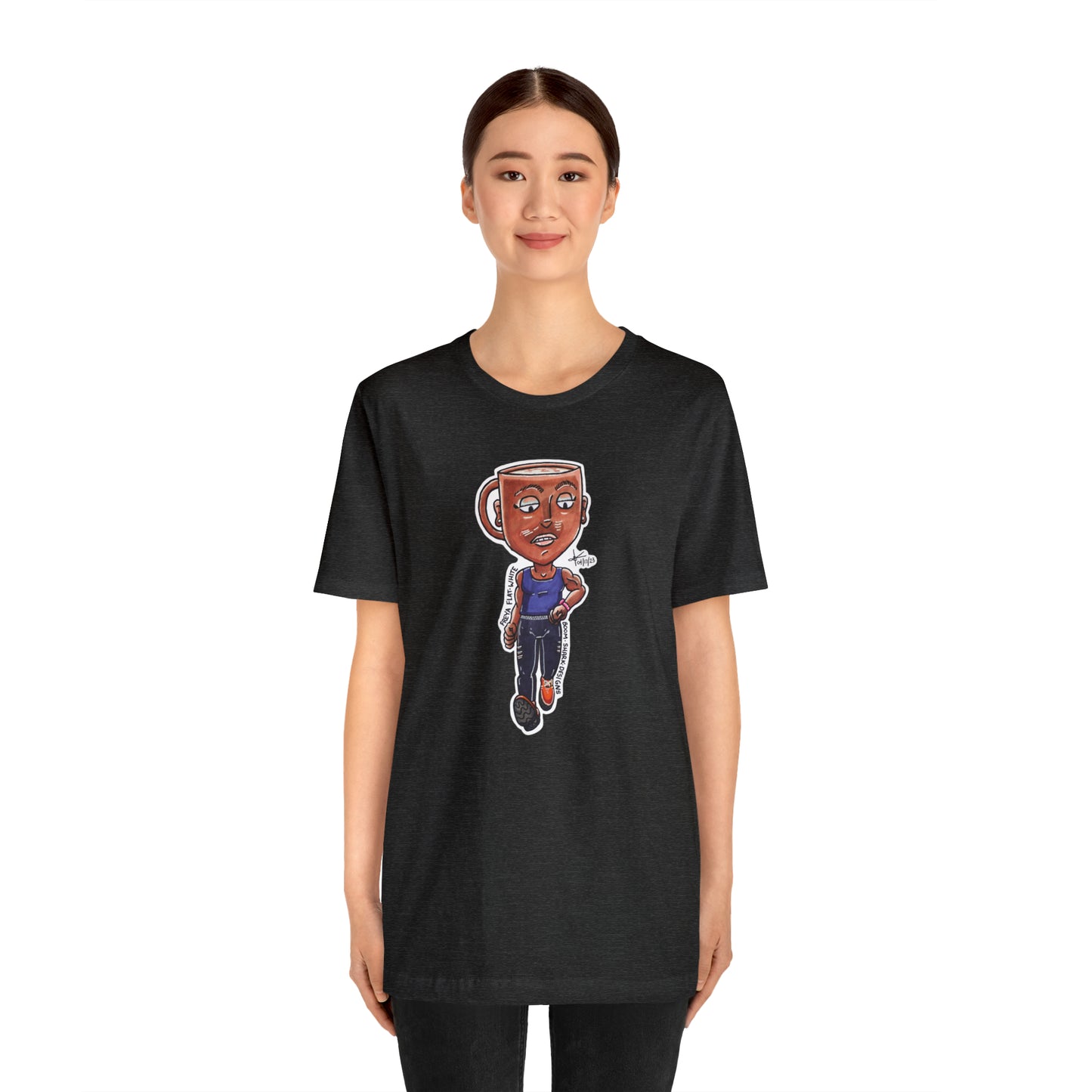 Brew Boos — Freya Flat White Tee