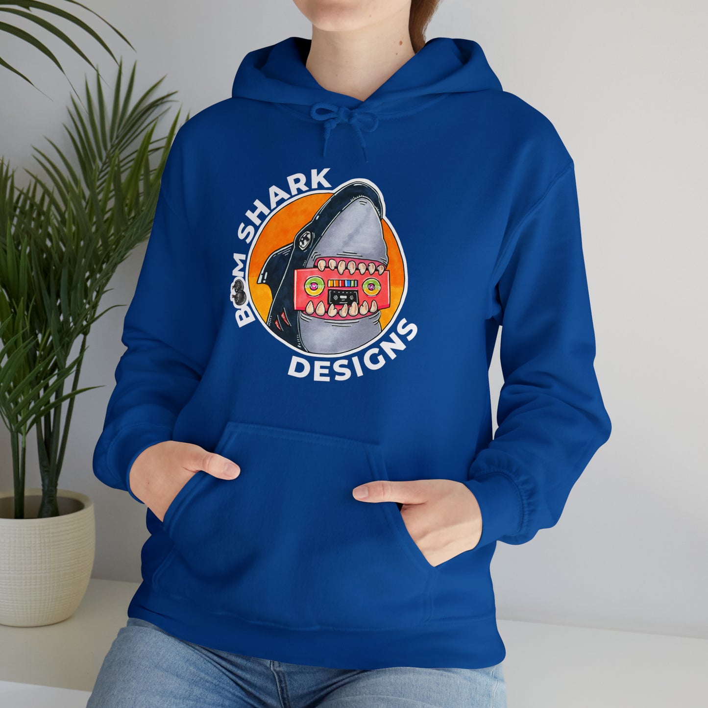 Boomer The Shark Hooded Sweatshirt