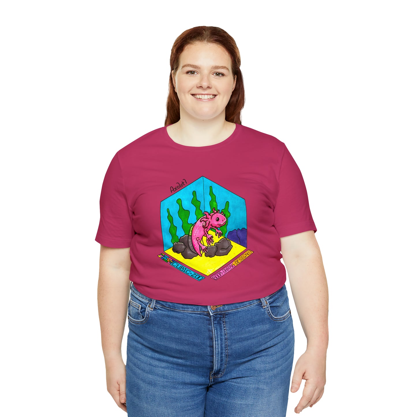 Cubic Zoo - Axolotl Tee