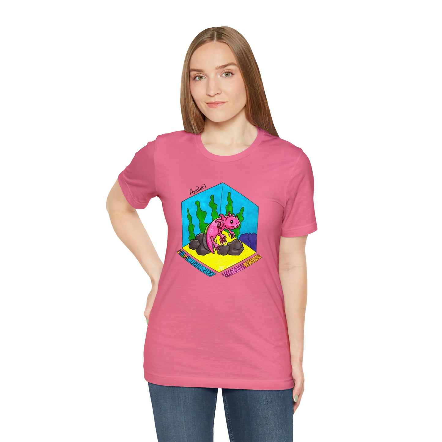 Cubic Zoo - Axolotl Tee