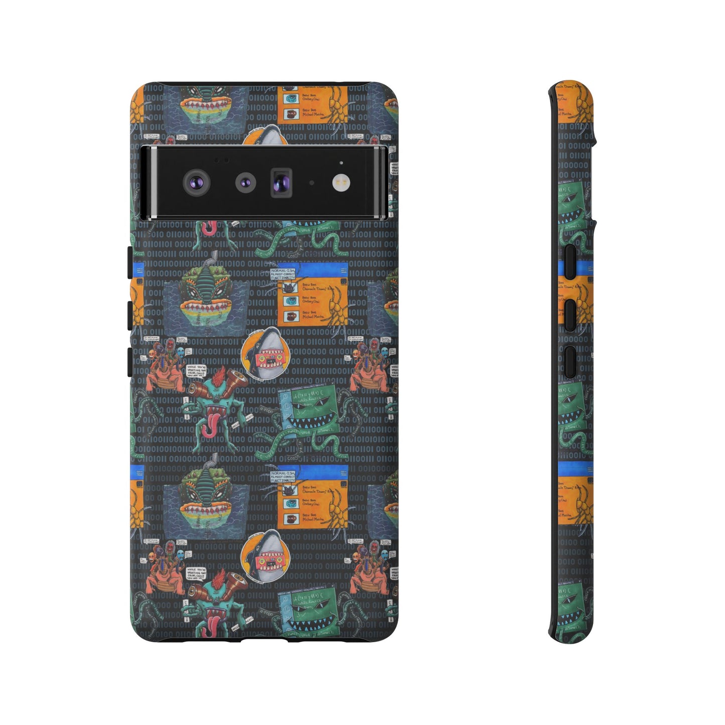 Monster in my Project Complete Series One Tough Case For Pixel, iPhone, and Samsung!
