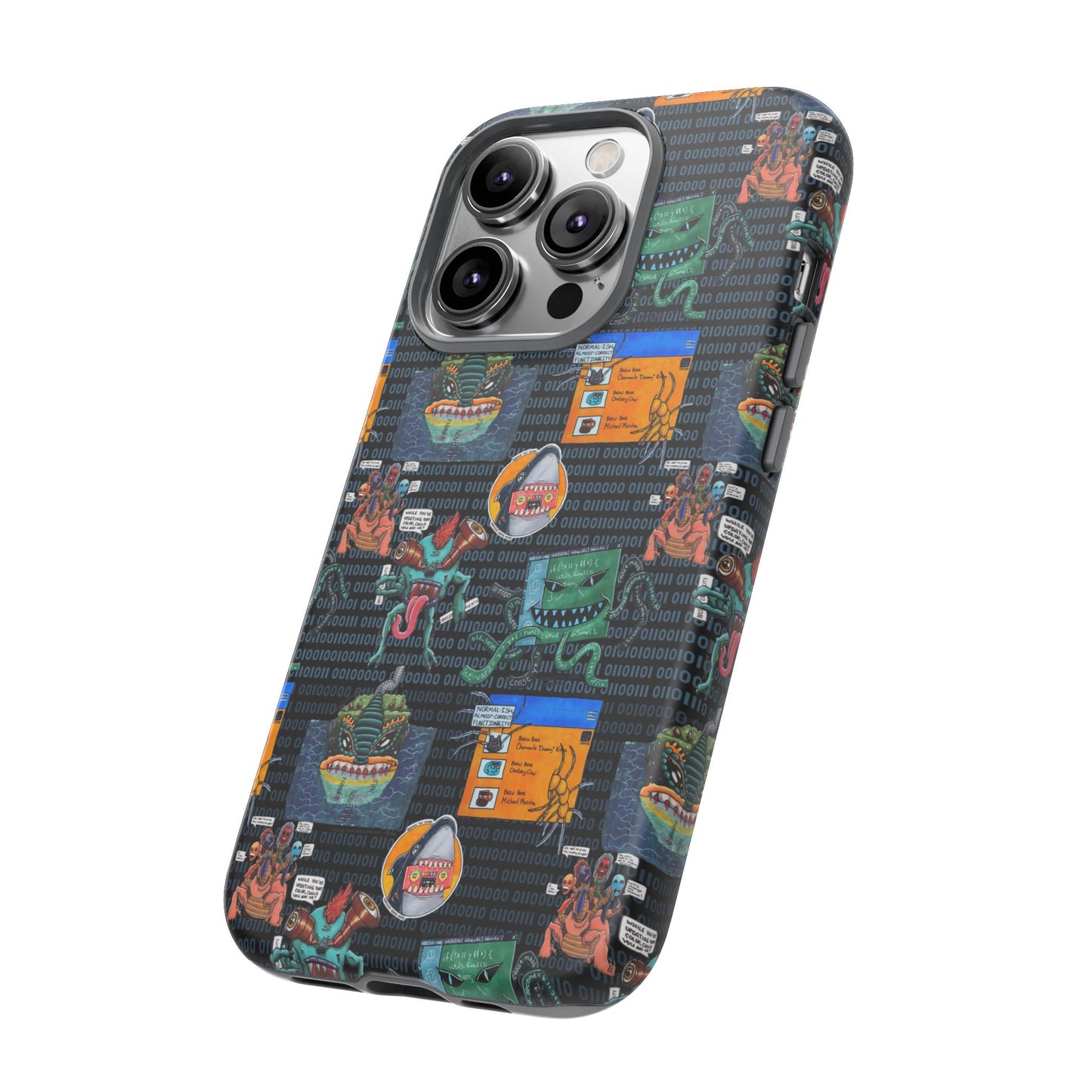Monster in my Project Complete Series One Tough Case For Pixel, iPhone, and Samsung!
