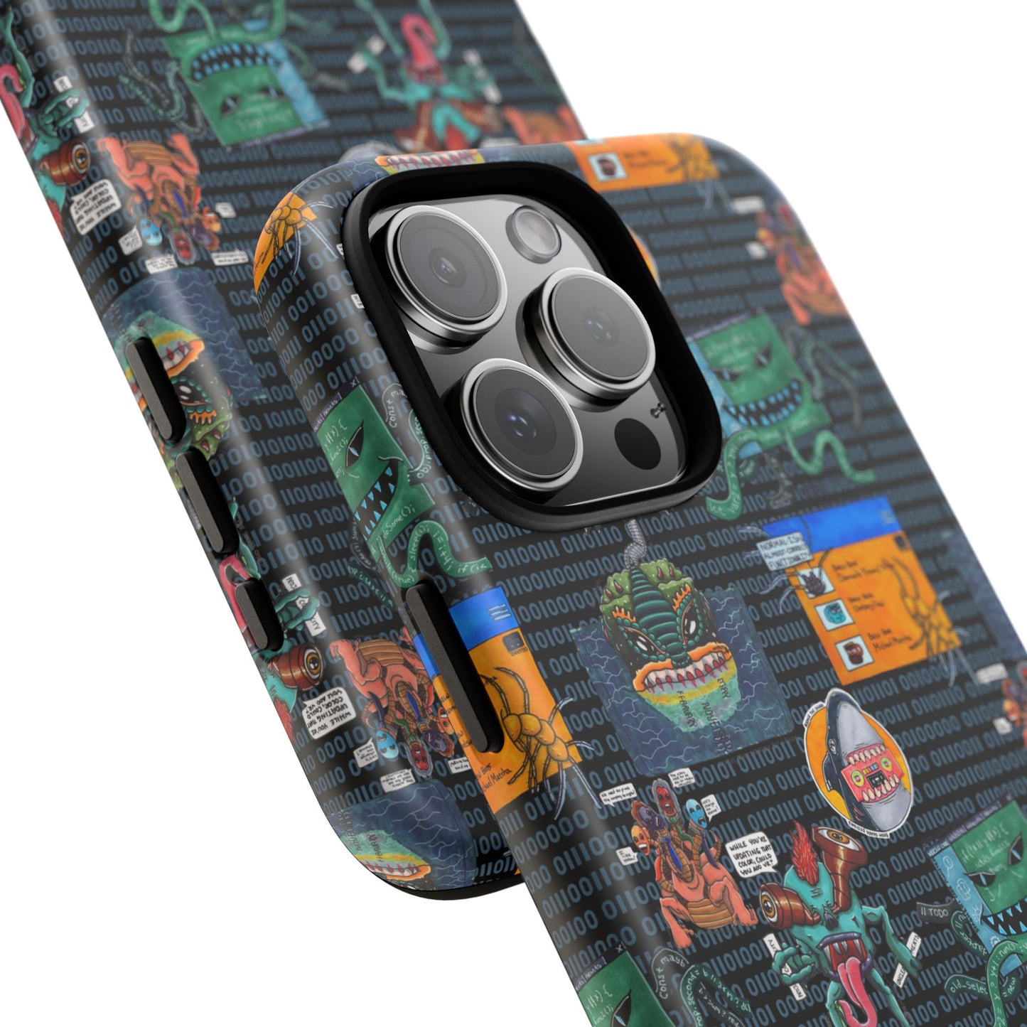 Monster in my Project Complete Series One Tough Case For Pixel, iPhone, and Samsung!