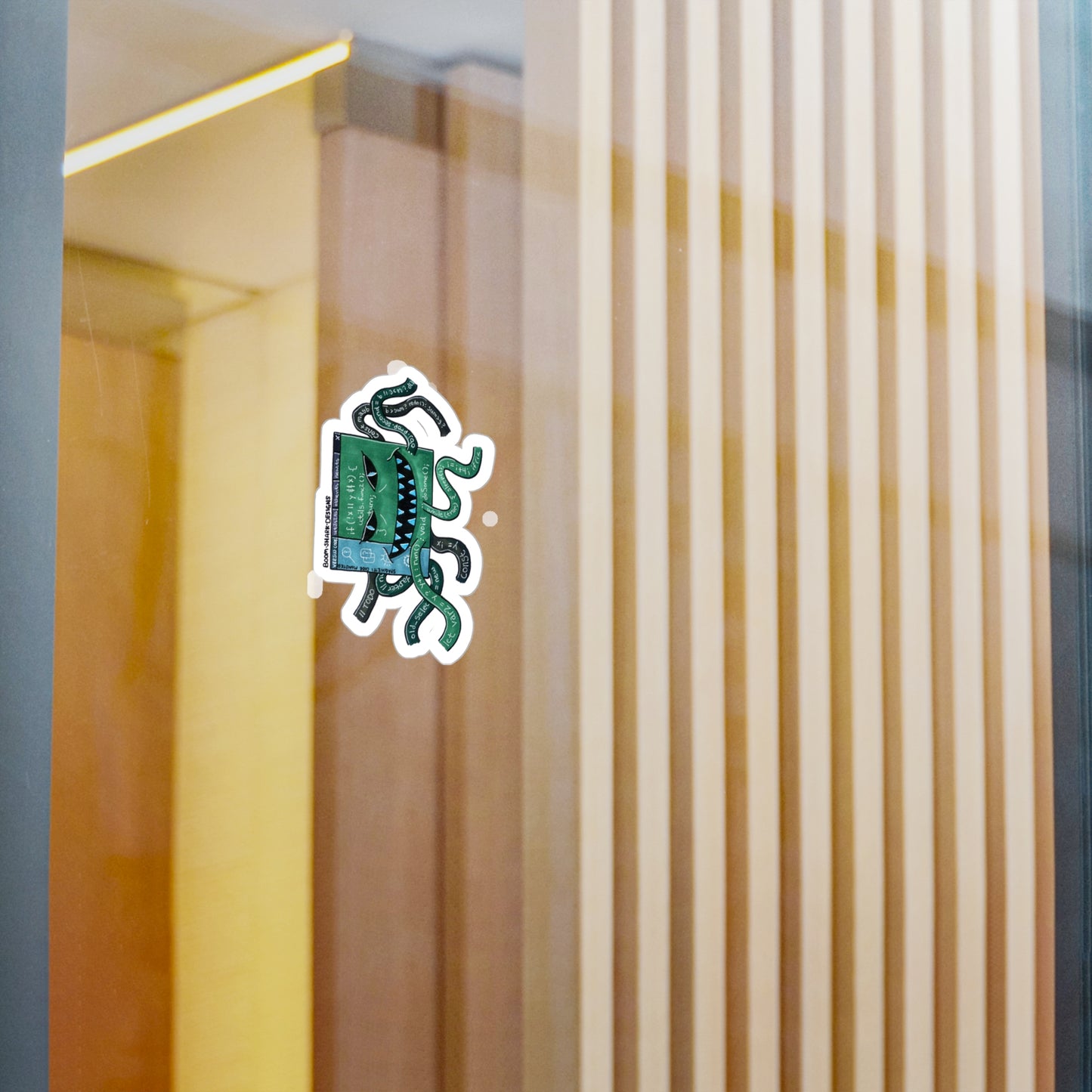 Monsters in my Project — Spaghetti Code Monster Removable Sticker Decal