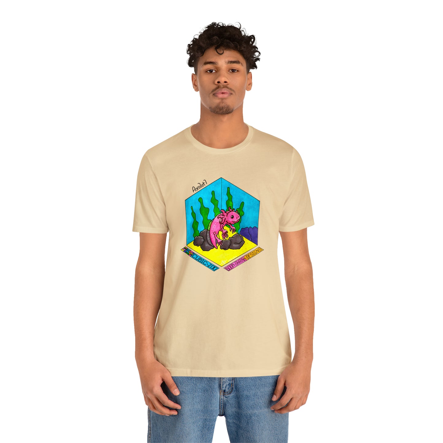 Cubic Zoo - Axolotl Tee