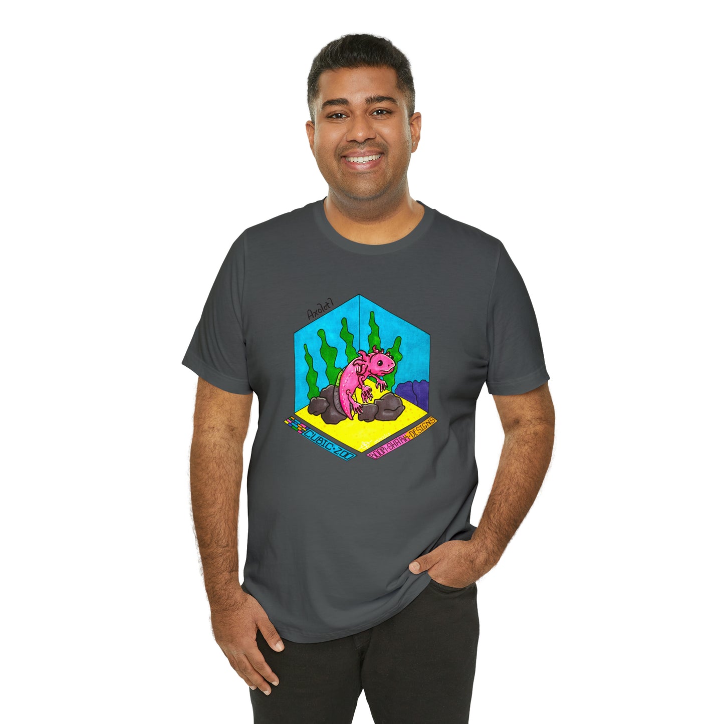 Cubic Zoo - Axolotl Tee