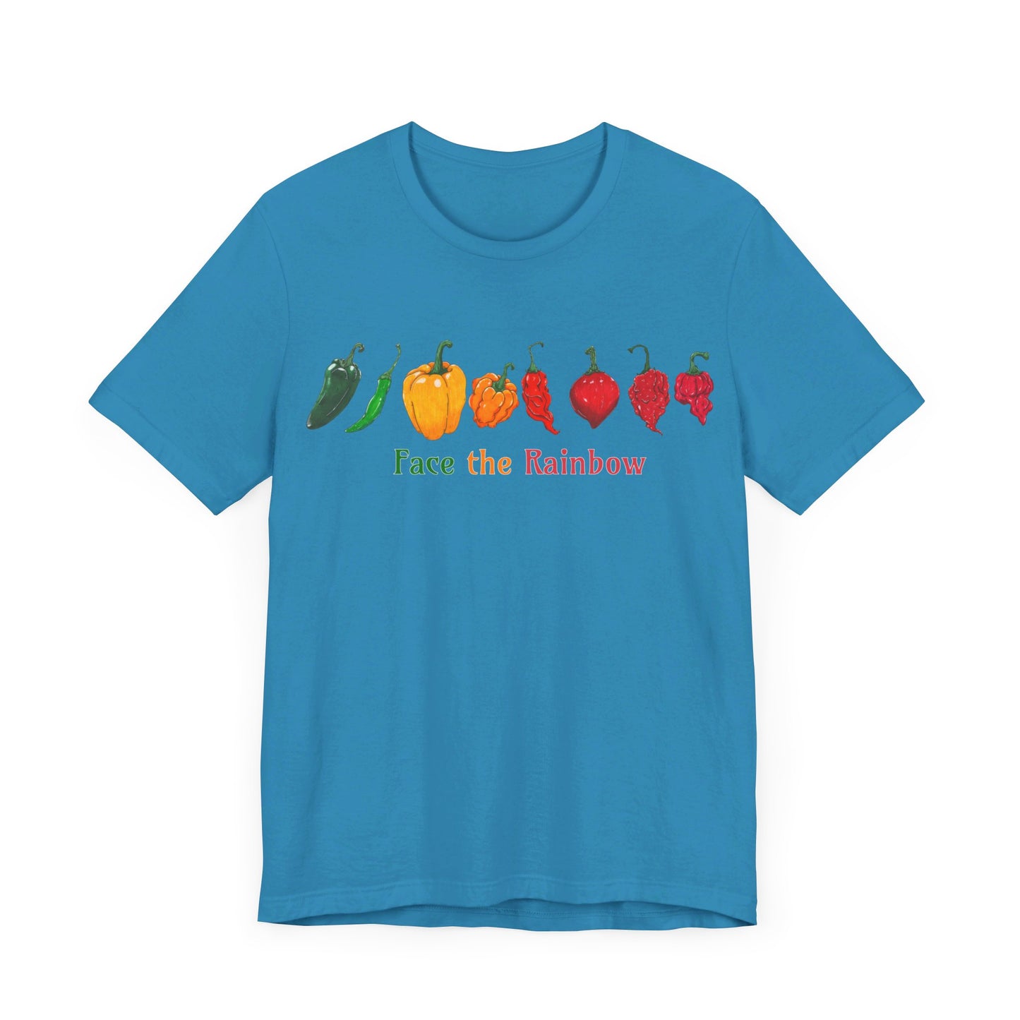 Face the Rainbow Hot Pepper T-Shirt