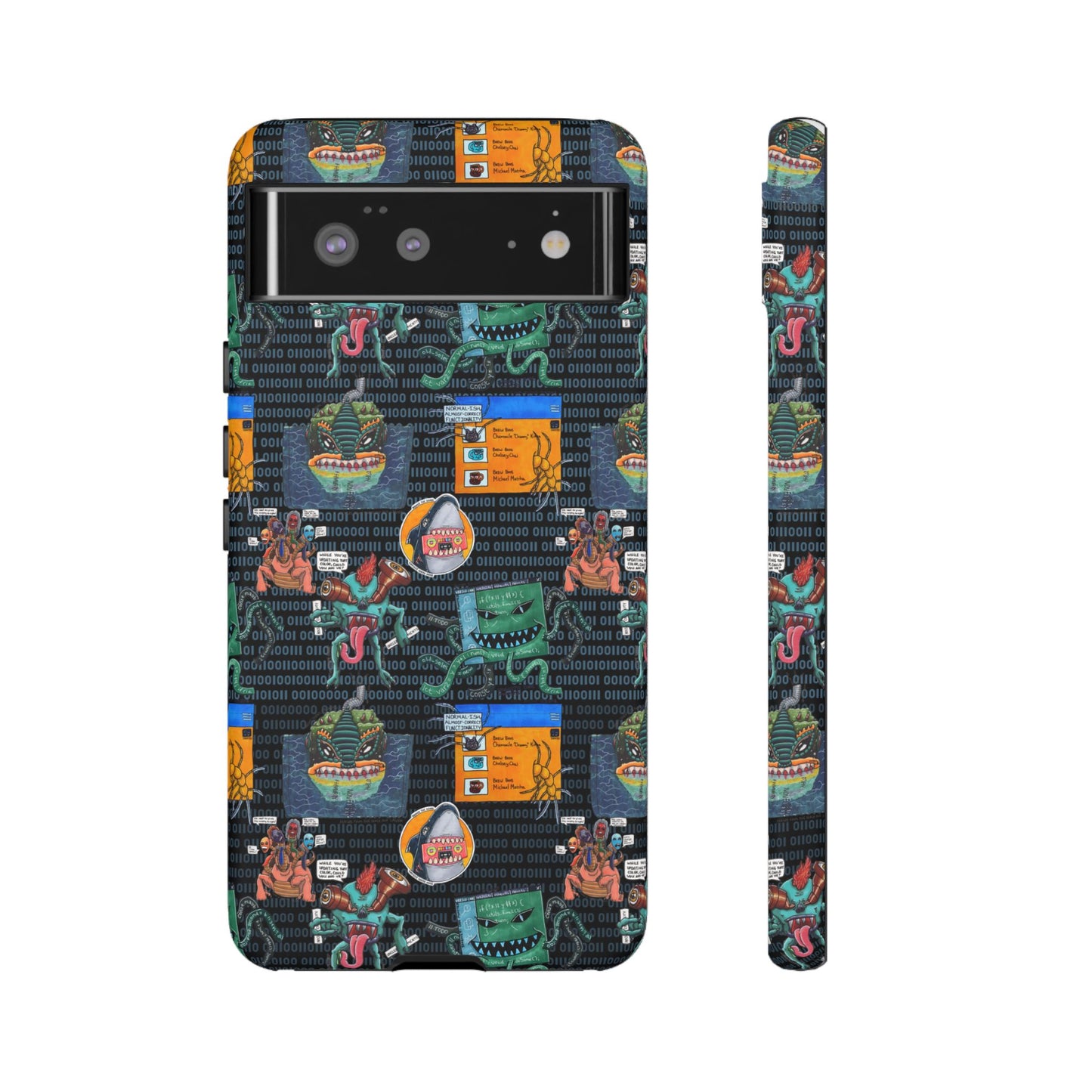 Monster in my Project Complete Series One Tough Case For Pixel, iPhone, and Samsung!