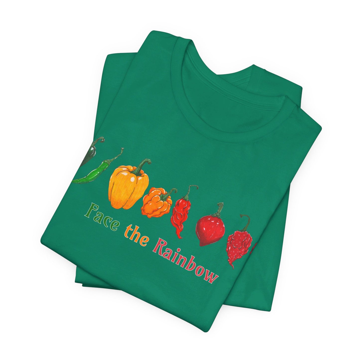 Face the Rainbow Hot Pepper T-Shirt