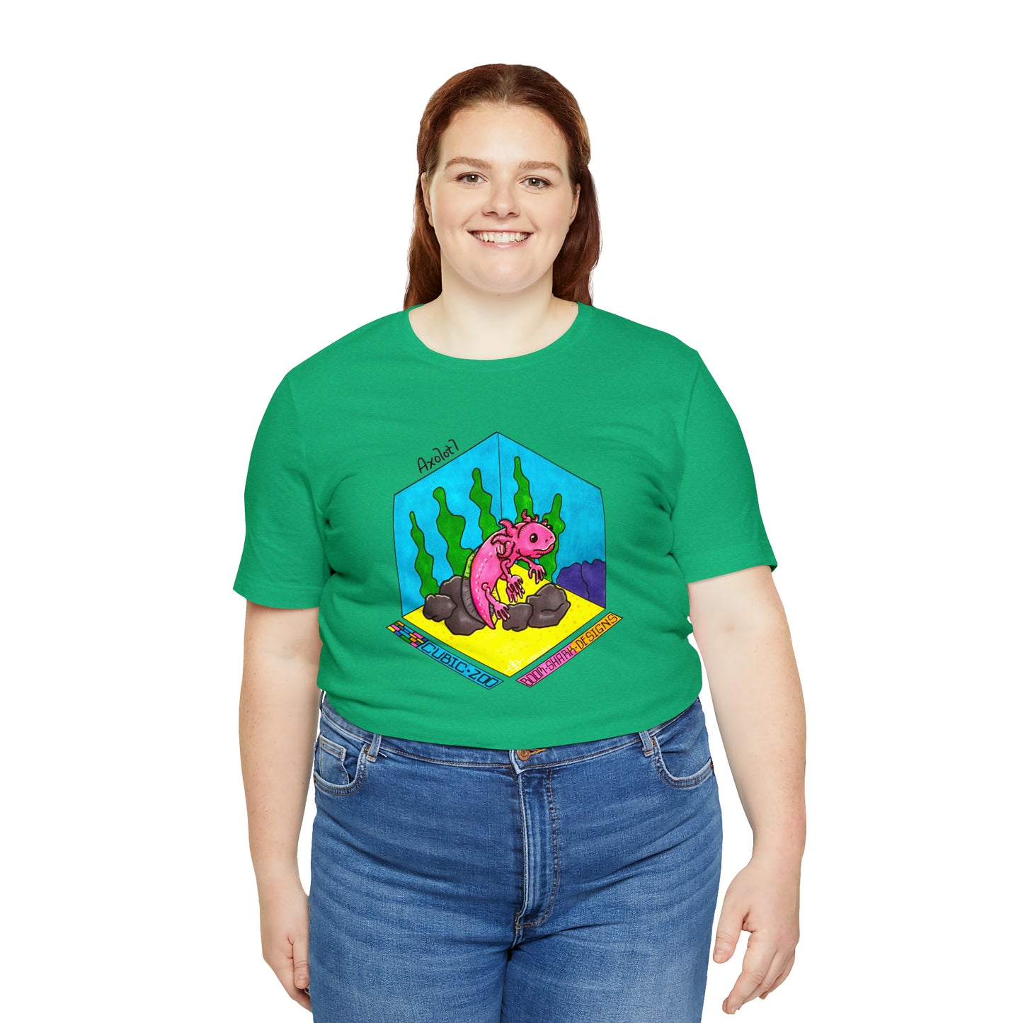 Cubic Zoo - Axolotl Tee