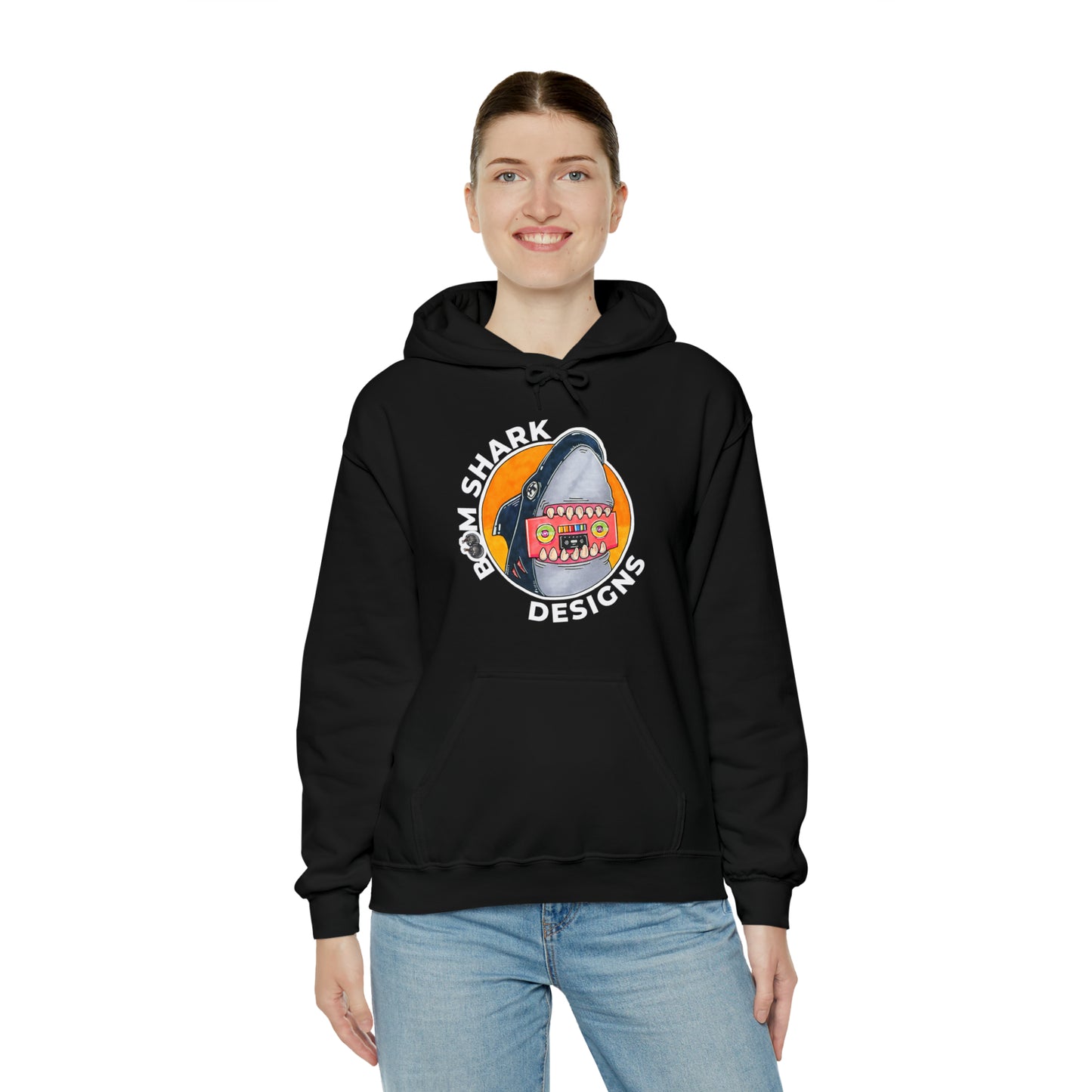 Boomer The Shark Hooded Sweatshirt