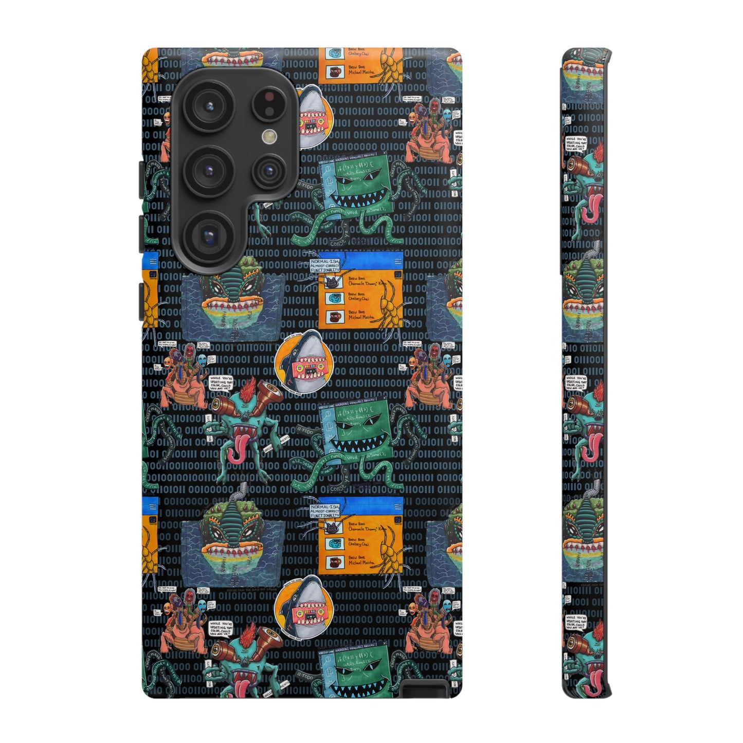 Monster in my Project Complete Series One Tough Case For Pixel, iPhone, and Samsung!