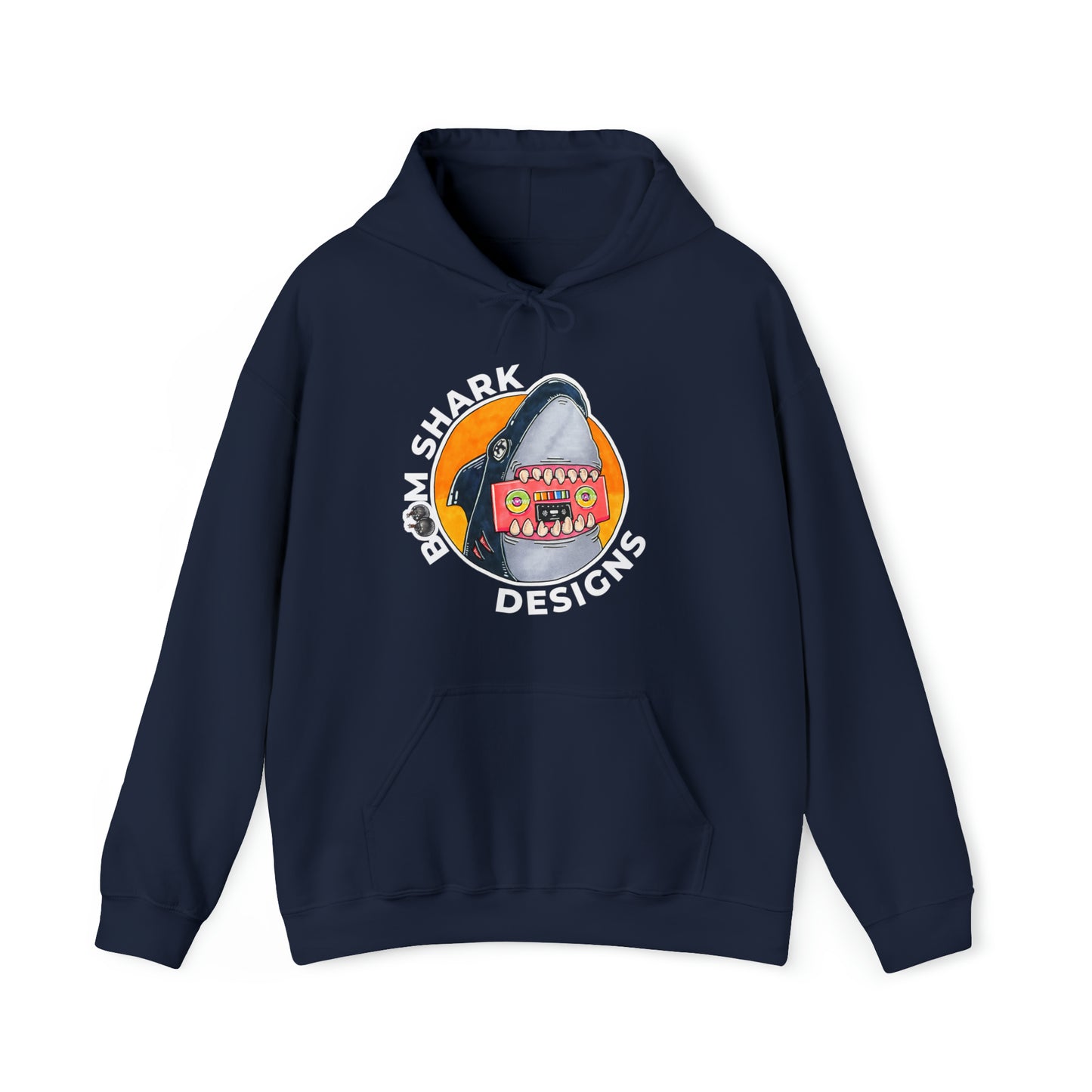 Boomer The Shark Hooded Sweatshirt
