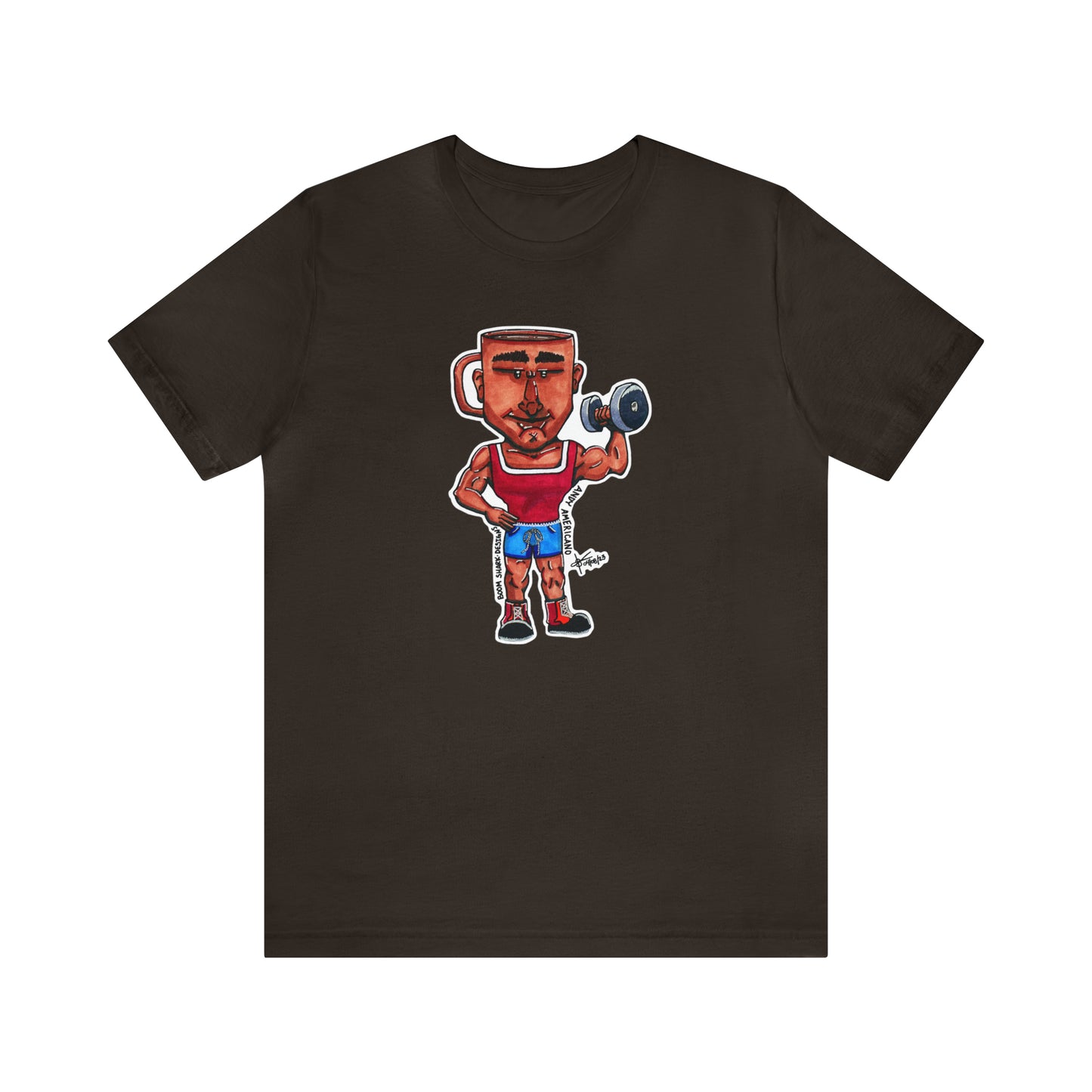 Brew Boos — Andy Americano Tee