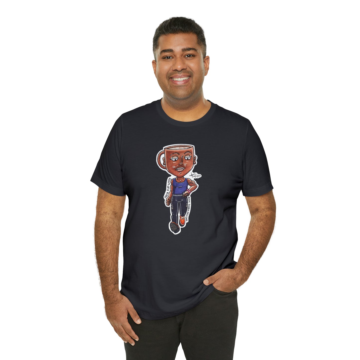 Brew Boos — Freya Flat White Tee