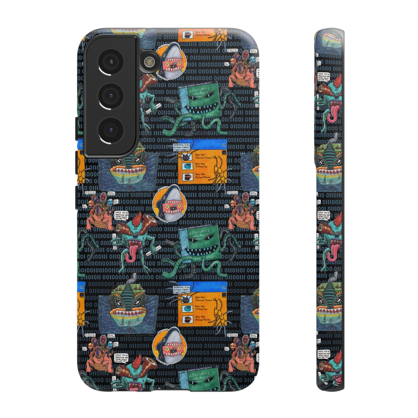 Monster in my Project Complete Series One Tough Case For Pixel, iPhone, and Samsung!