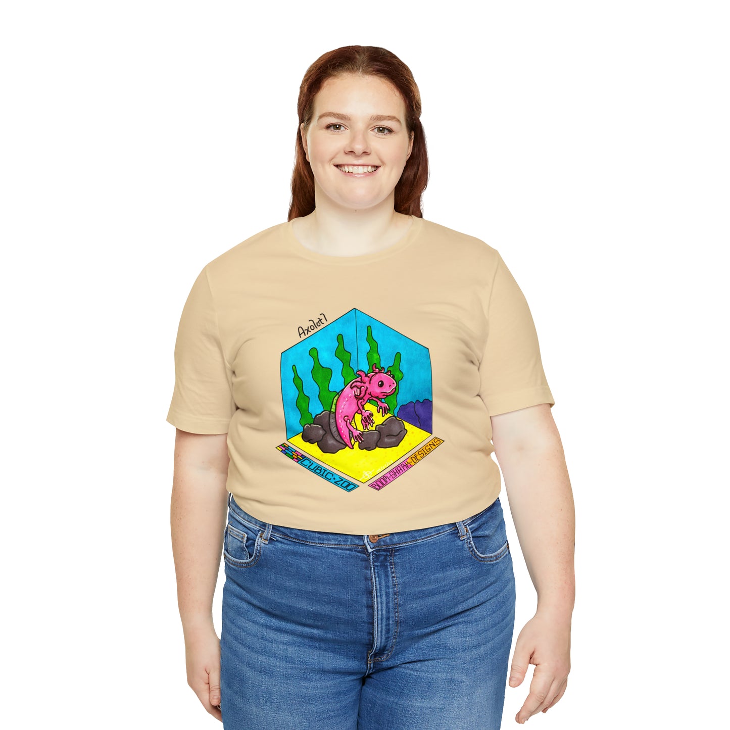 Cubic Zoo - Axolotl Tee