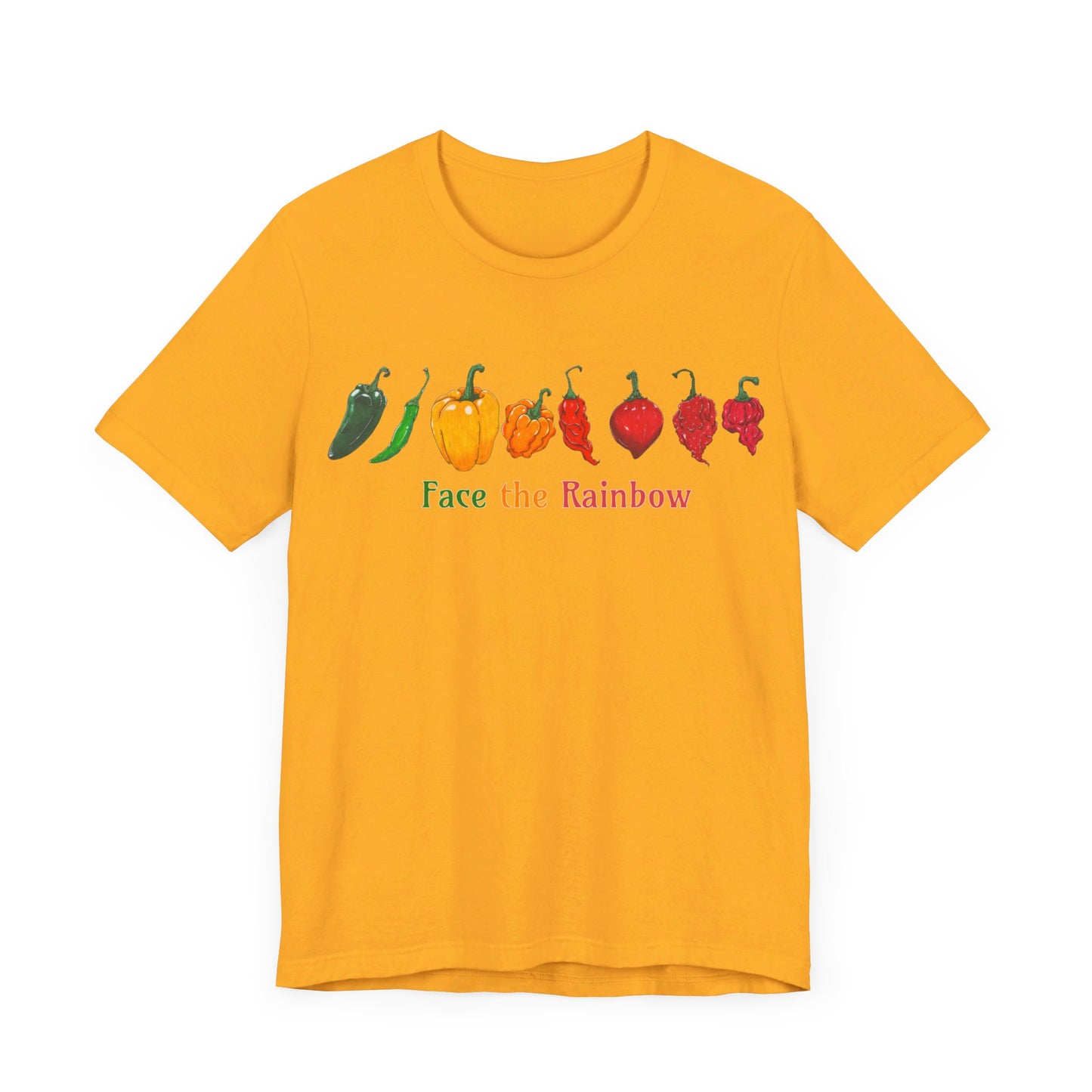Face the Rainbow Hot Pepper T-Shirt