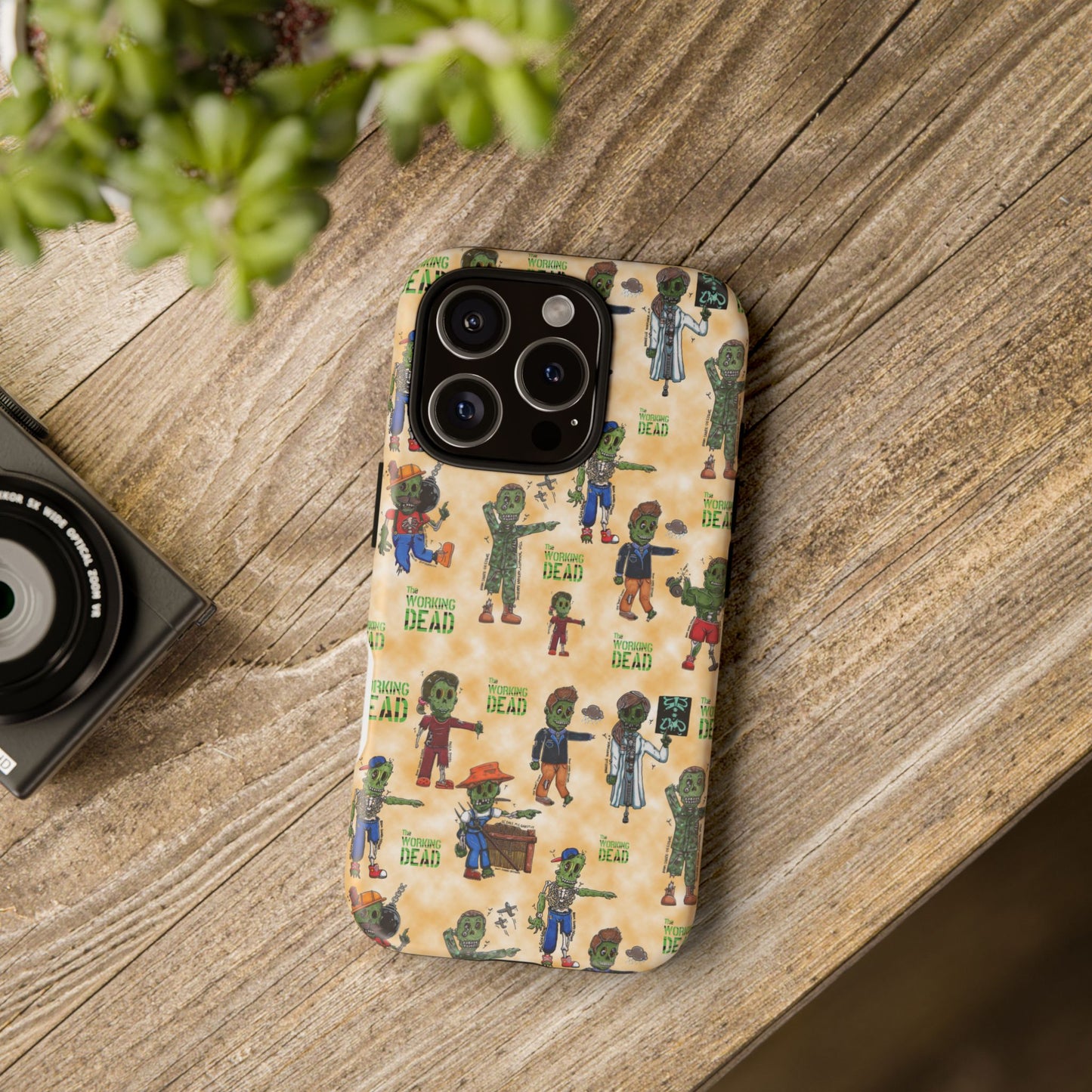 Orange Edition! The Working Dead Complete Series One Tough Case For Pixel, iPhone, and Samsung!