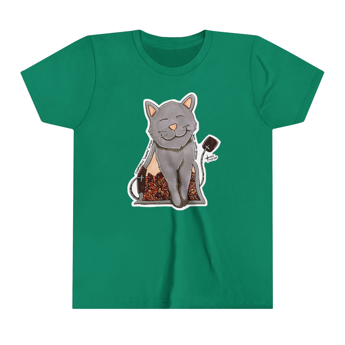 Brew Boos—Chammy KitTea Youth Tee