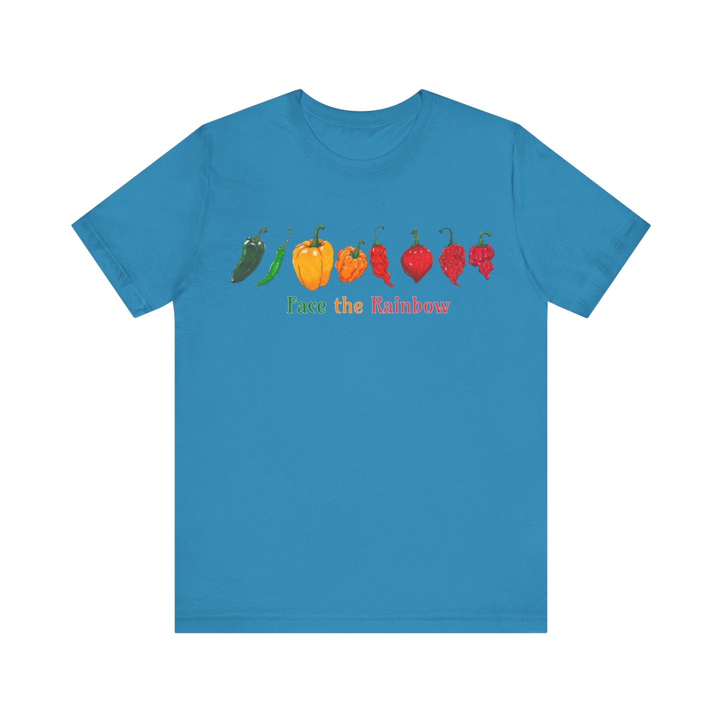Face the Rainbow Hot Pepper T-Shirt