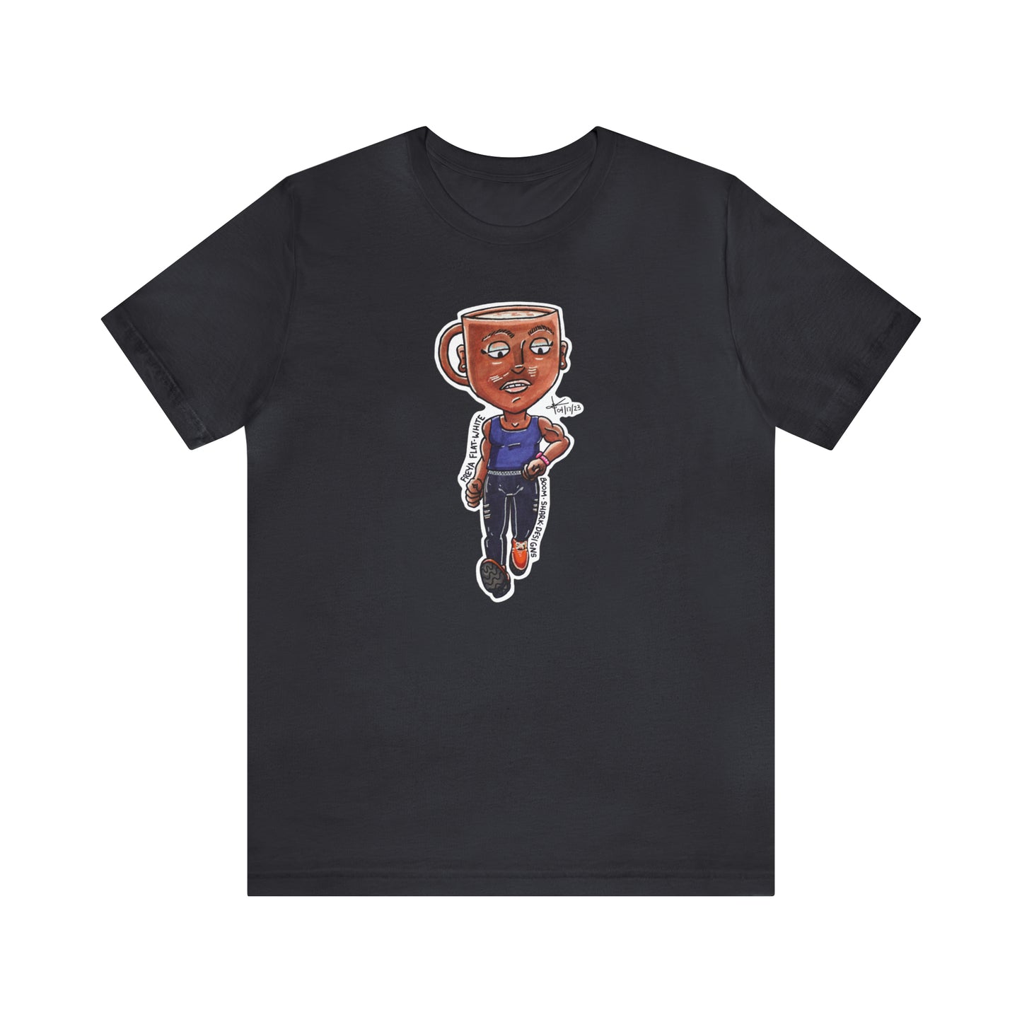 Brew Boos — Freya Flat White Tee