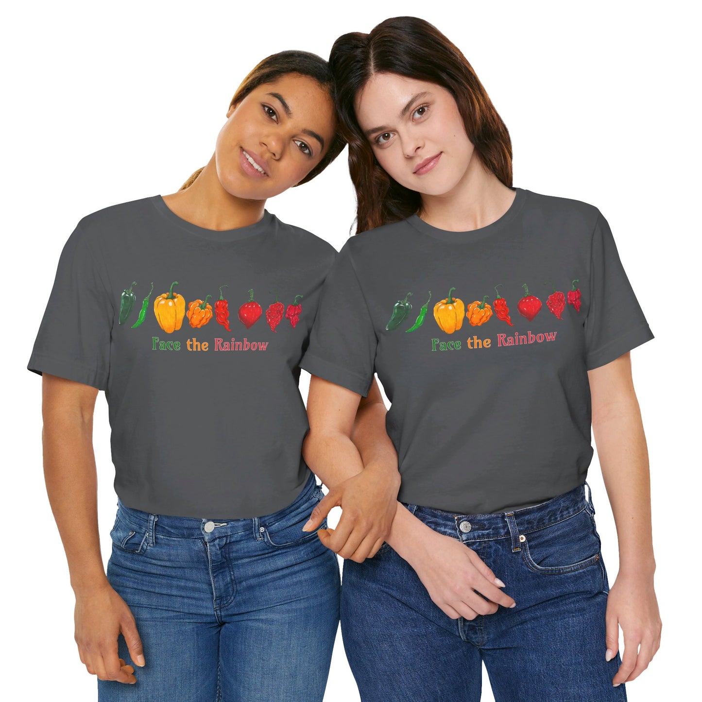 Face the Rainbow Hot Pepper T-Shirt