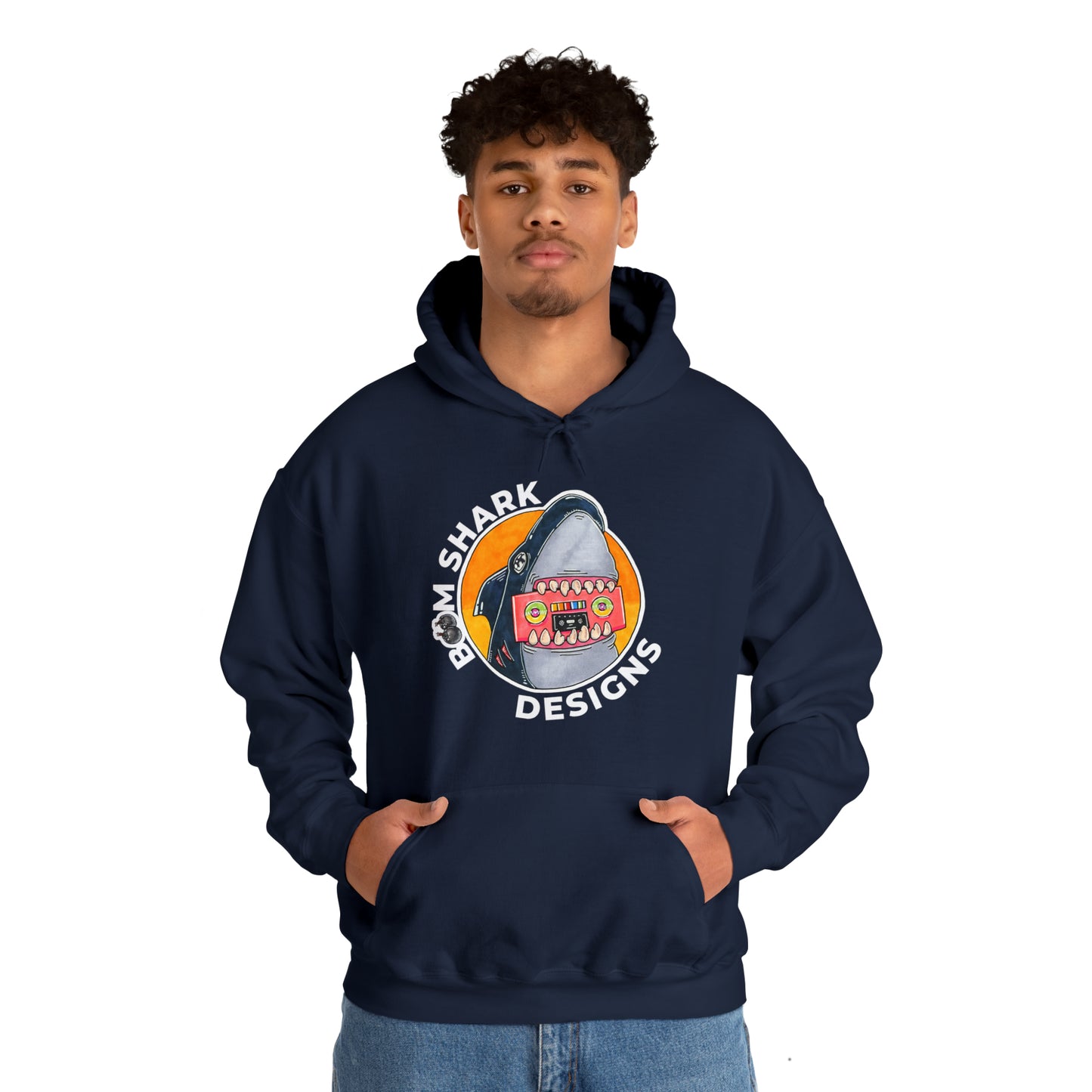 Boomer The Shark Hooded Sweatshirt