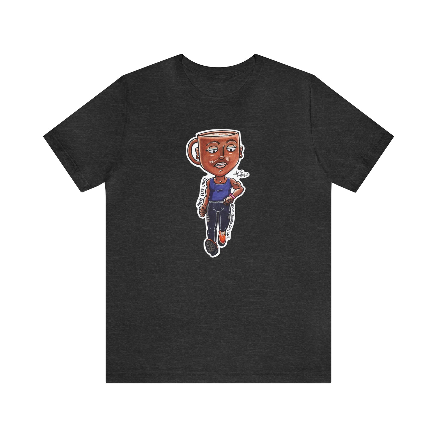 Brew Boos — Freya Flat White Tee