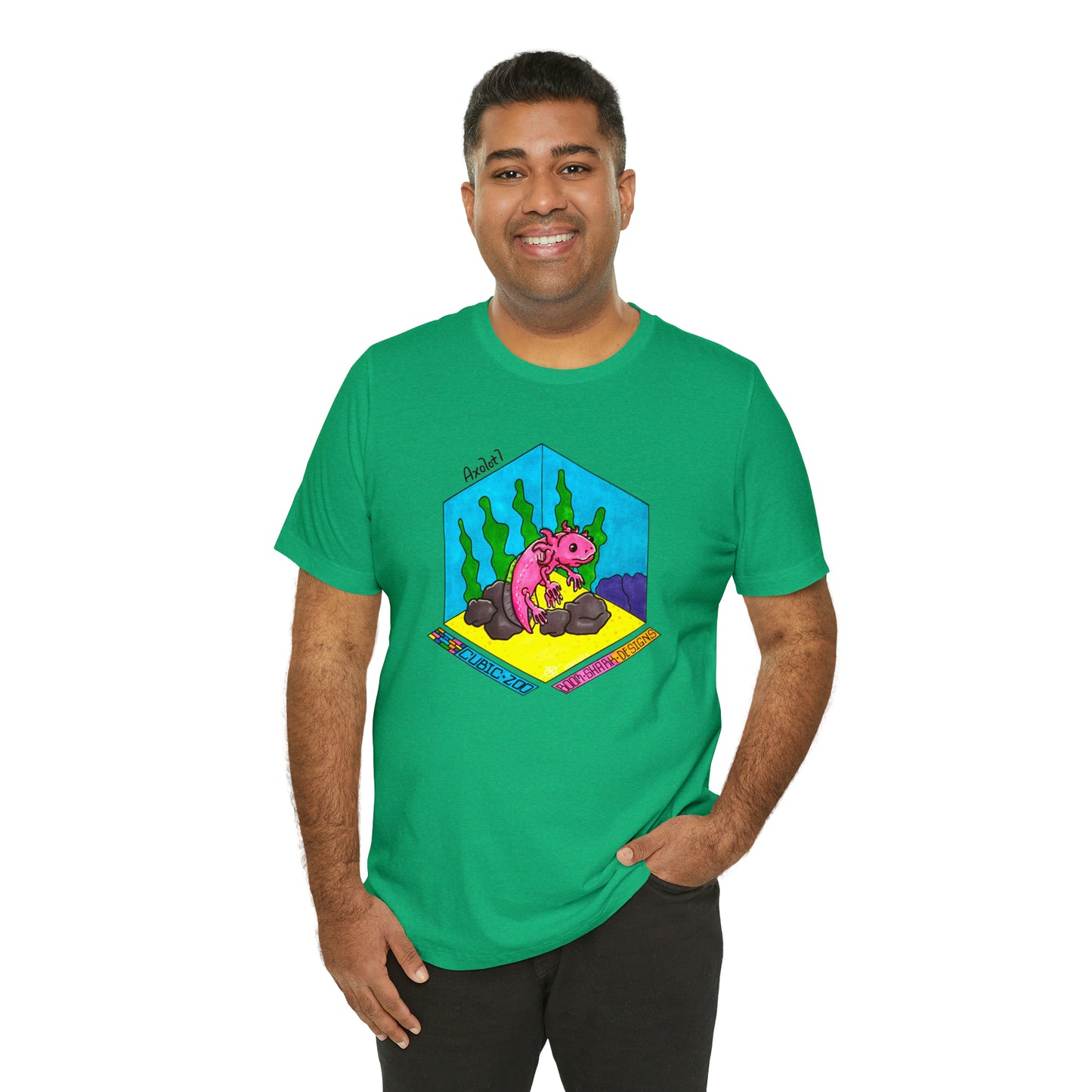 Cubic Zoo - Axolotl Tee