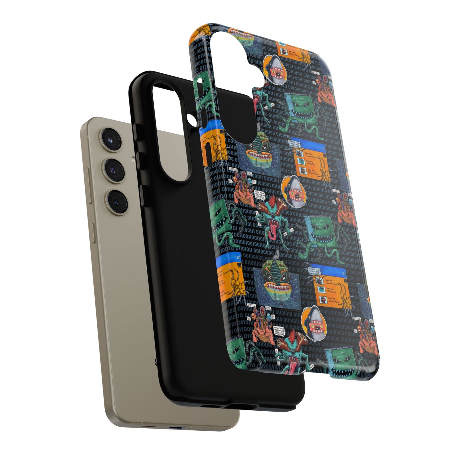 Monster in my Project Complete Series One Tough Case For Pixel, iPhone, and Samsung!