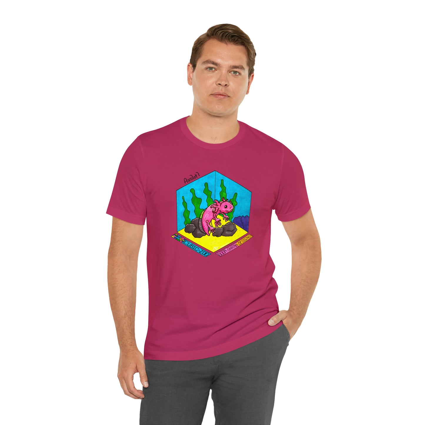 Cubic Zoo - Axolotl Tee
