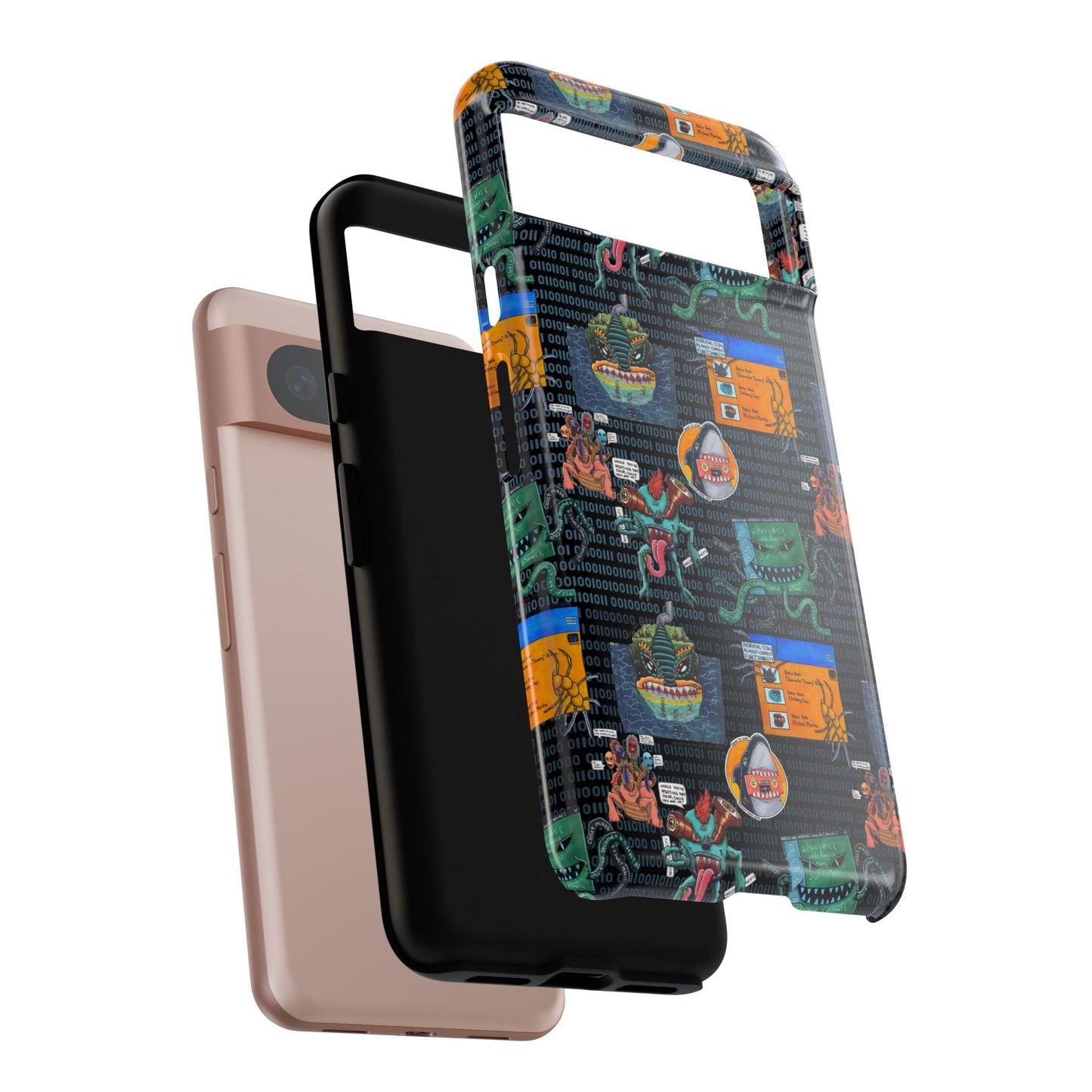 Monster in my Project Complete Series One Tough Case For Pixel, iPhone, and Samsung!