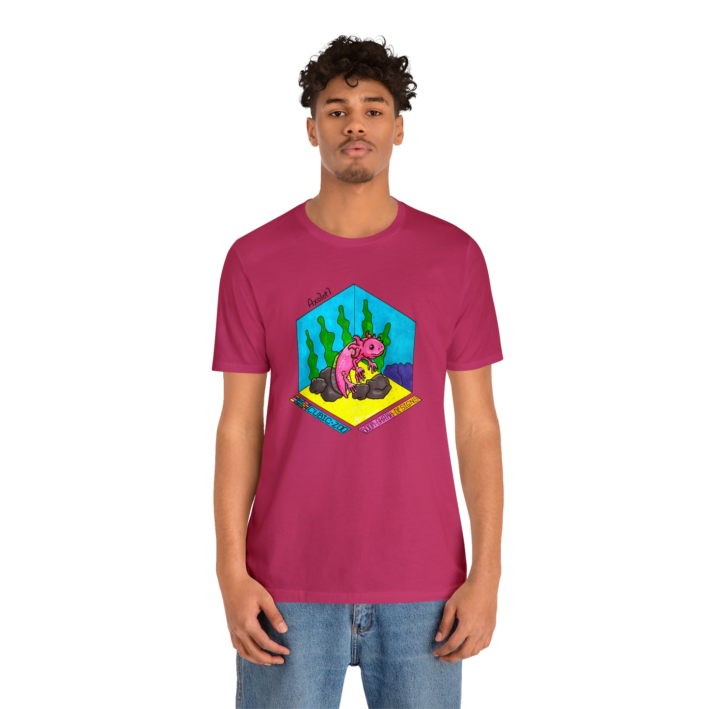 Cubic Zoo - Axolotl Tee