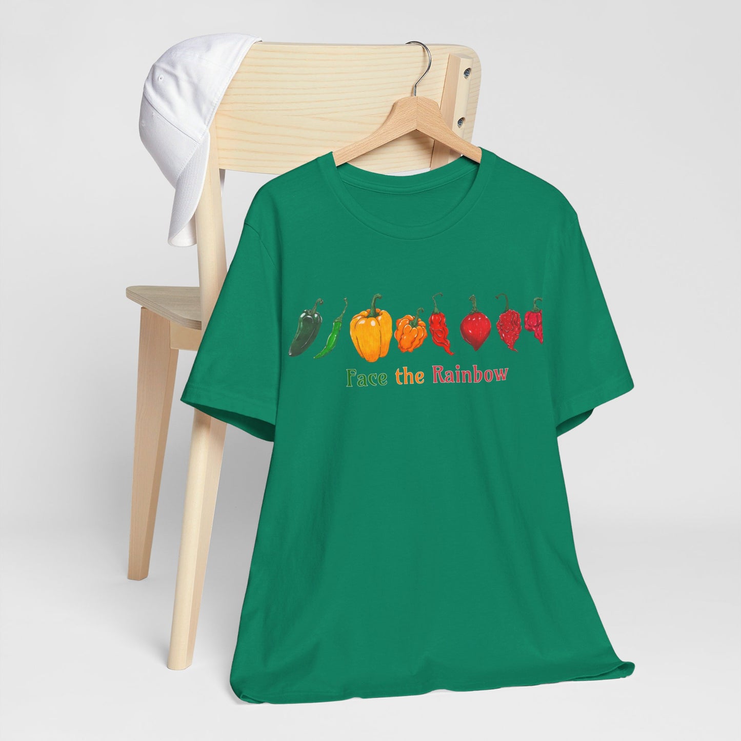 Face the Rainbow Hot Pepper T-Shirt