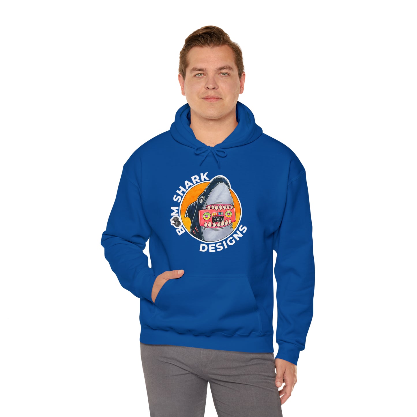 Boomer The Shark Hooded Sweatshirt