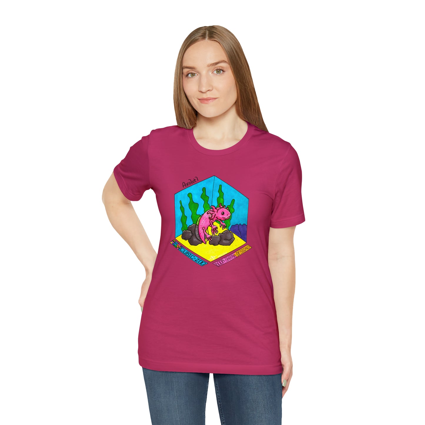 Cubic Zoo - Axolotl Tee