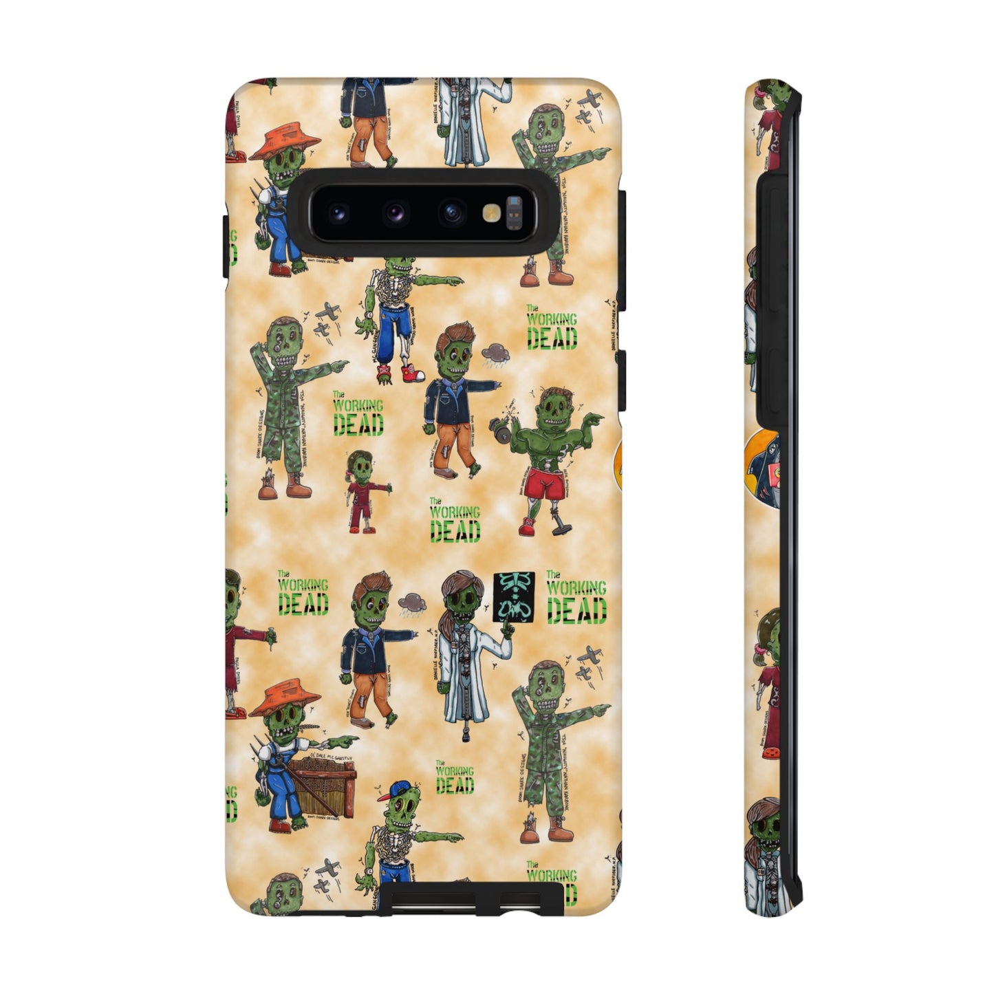 Orange Edition! The Working Dead Complete Series One Tough Case For Pixel, iPhone, and Samsung!