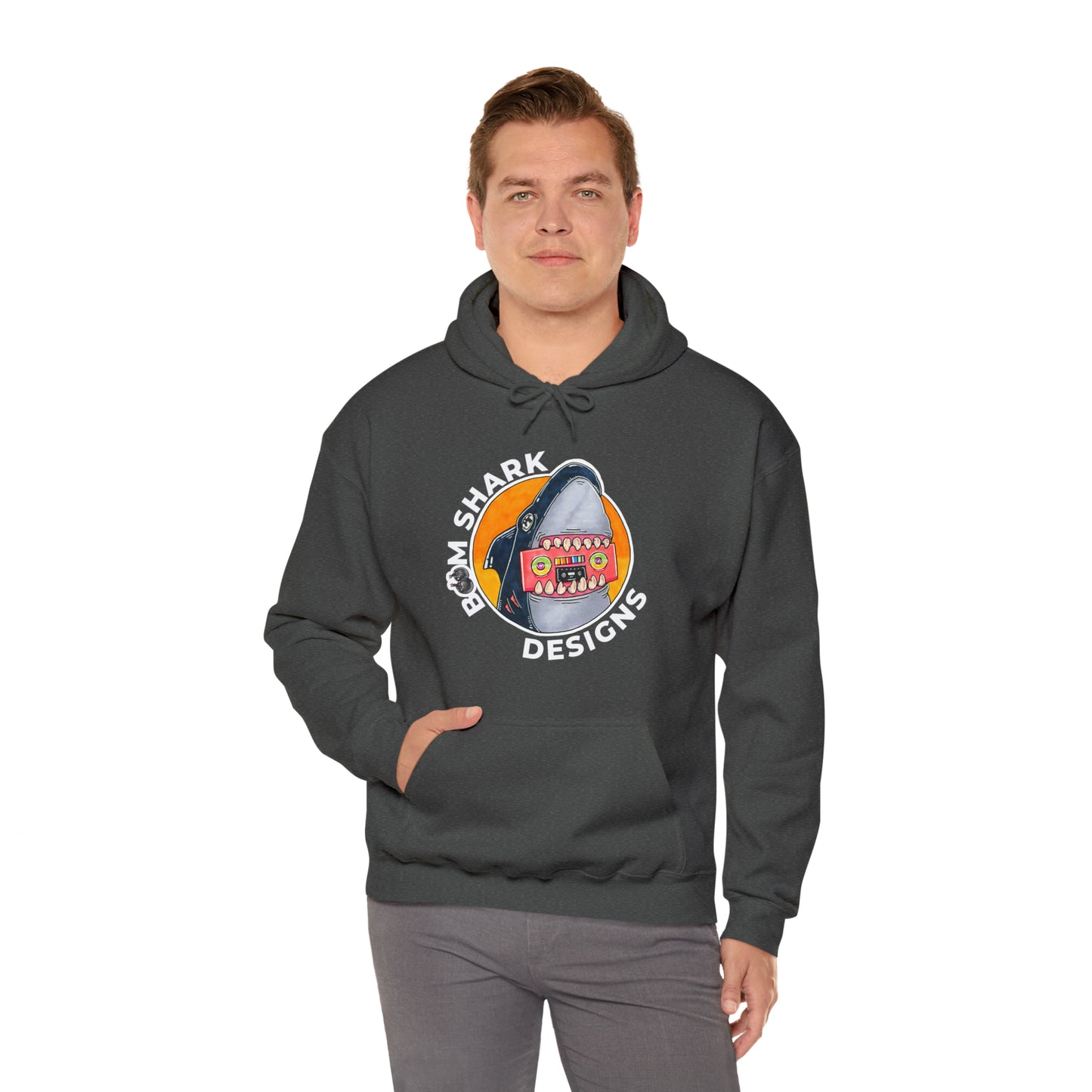 Boomer The Shark Hooded Sweatshirt