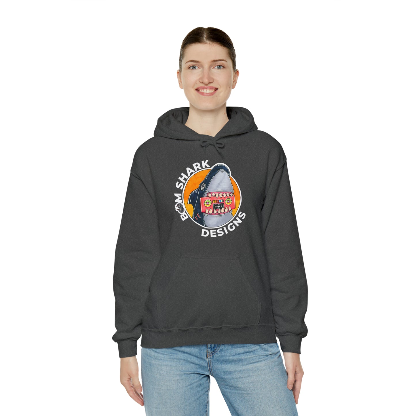Boomer The Shark Hooded Sweatshirt