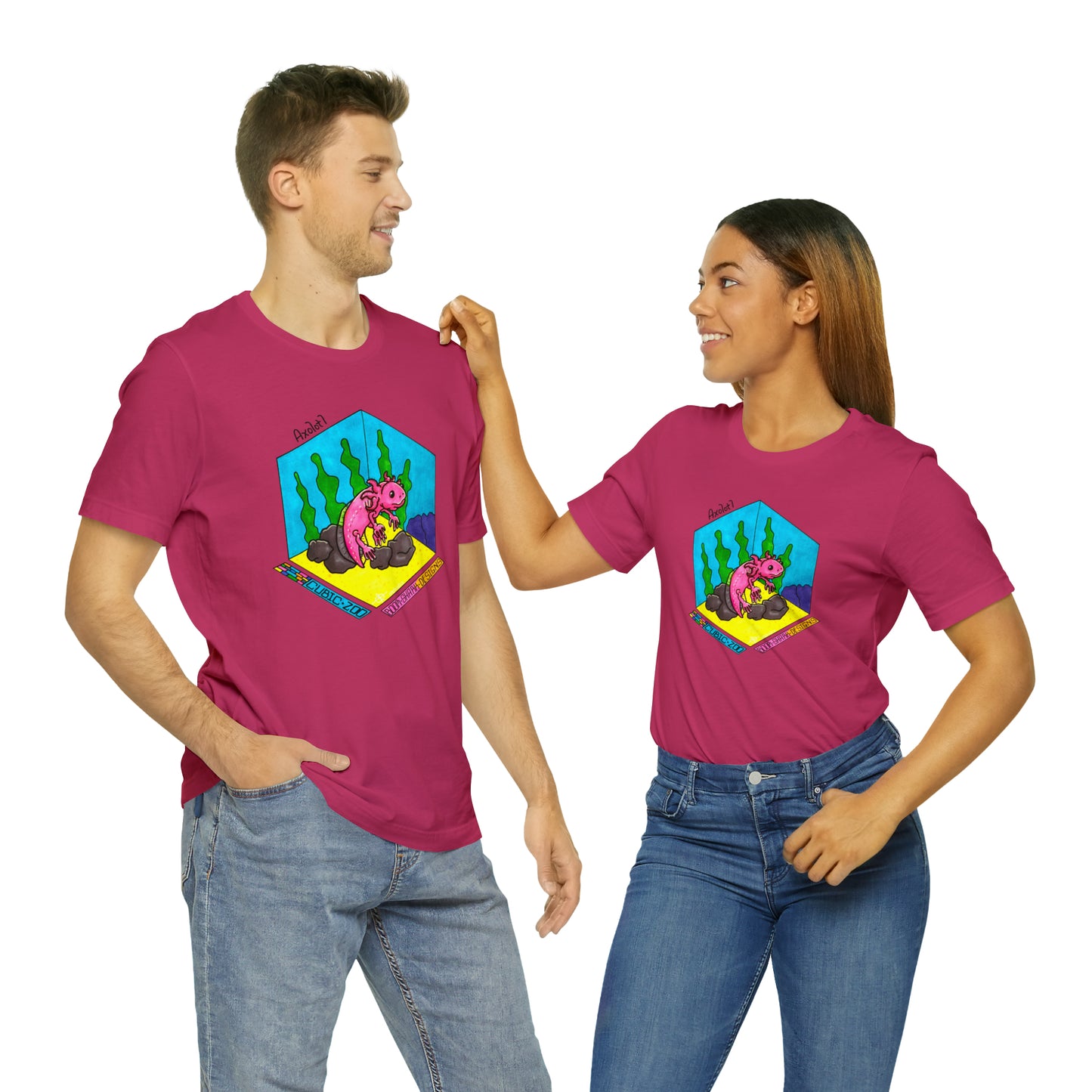 Cubic Zoo - Axolotl Tee