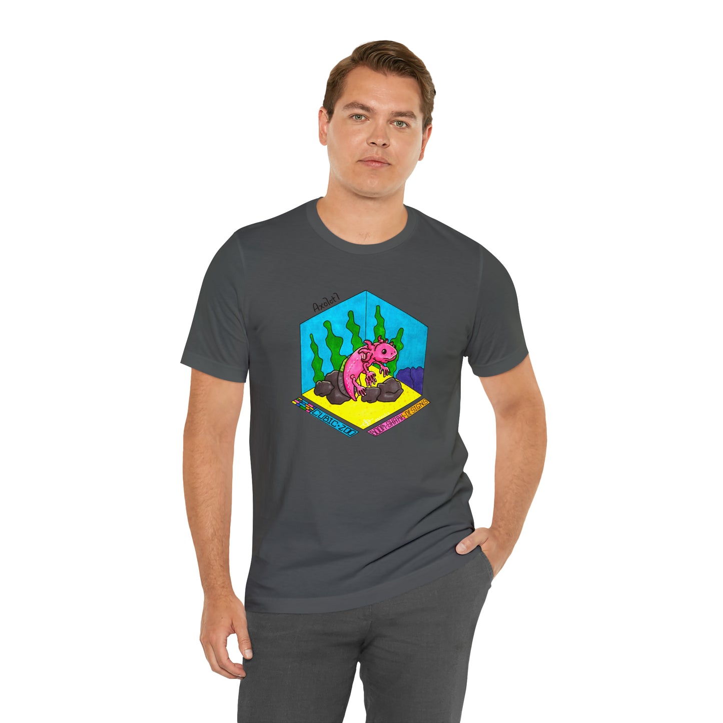 Cubic Zoo - Axolotl Tee