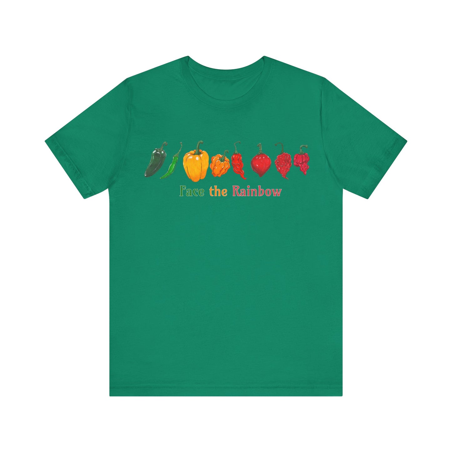 Face the Rainbow Hot Pepper T-Shirt