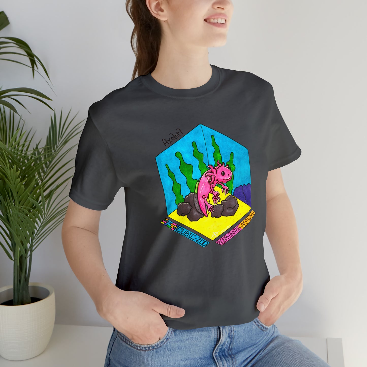 Cubic Zoo - Axolotl Tee